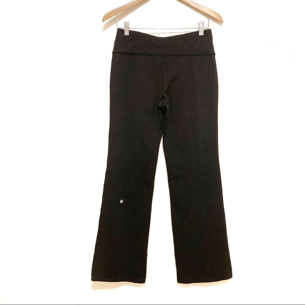 lululemon athletica Black Flare Leggings
